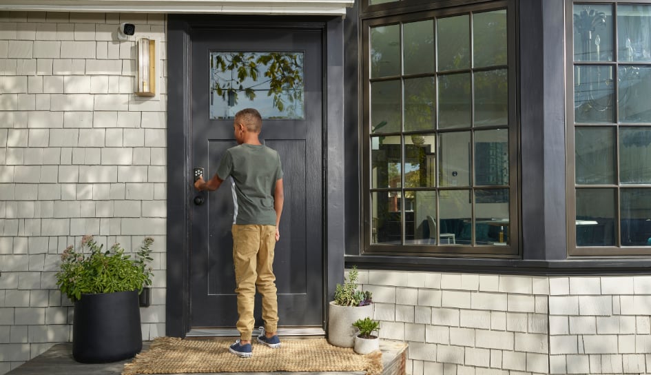 Vivint Smart Lock on home in Montgomery